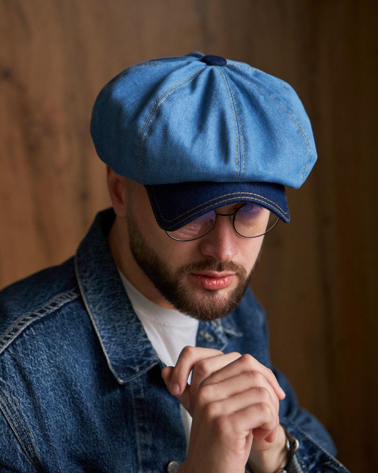 Boys denim cap sale