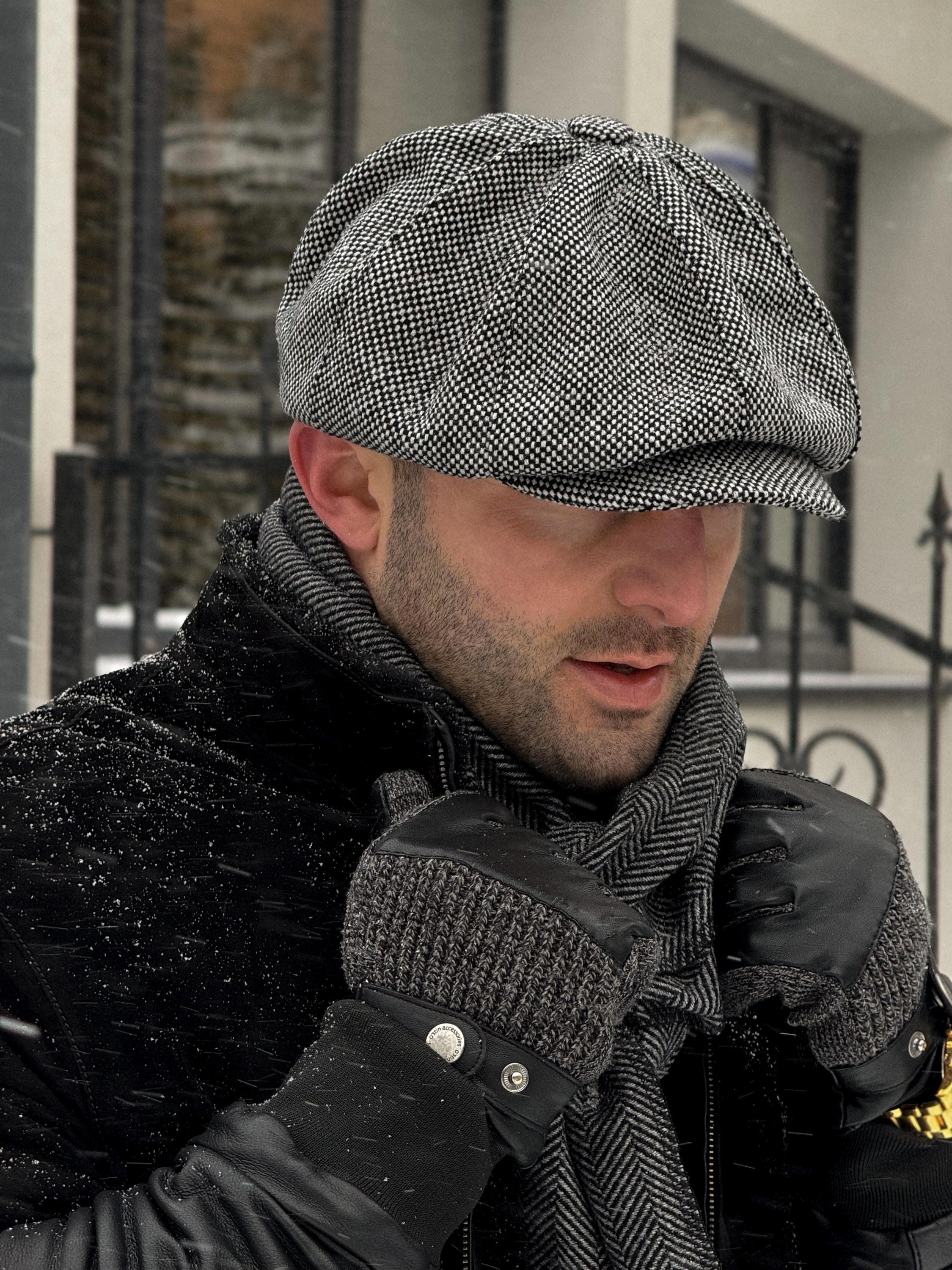 Chic Black and White Tweed Cap Chanel Baseball Cap in Black & White Tweed Cotton Blend main image 3