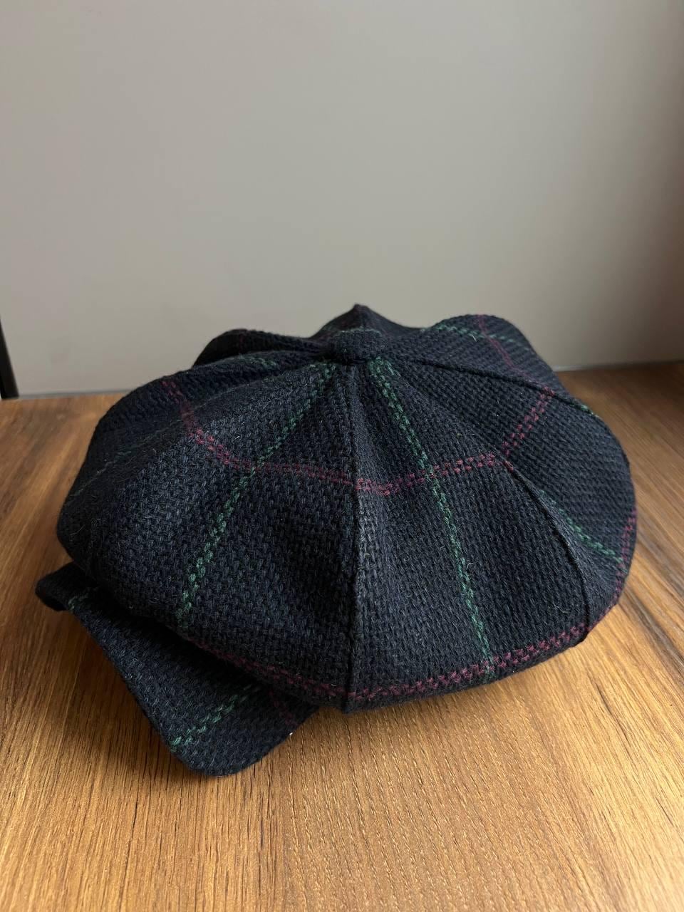 Dark Blue Applejack Hat,blue Newsboy Cap Man,wool Old-fashioned