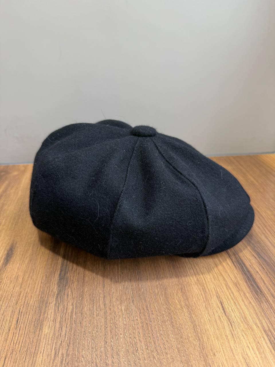 Oversized Black Cap,black Newsboy Cap,womens Cap,handmade Black
