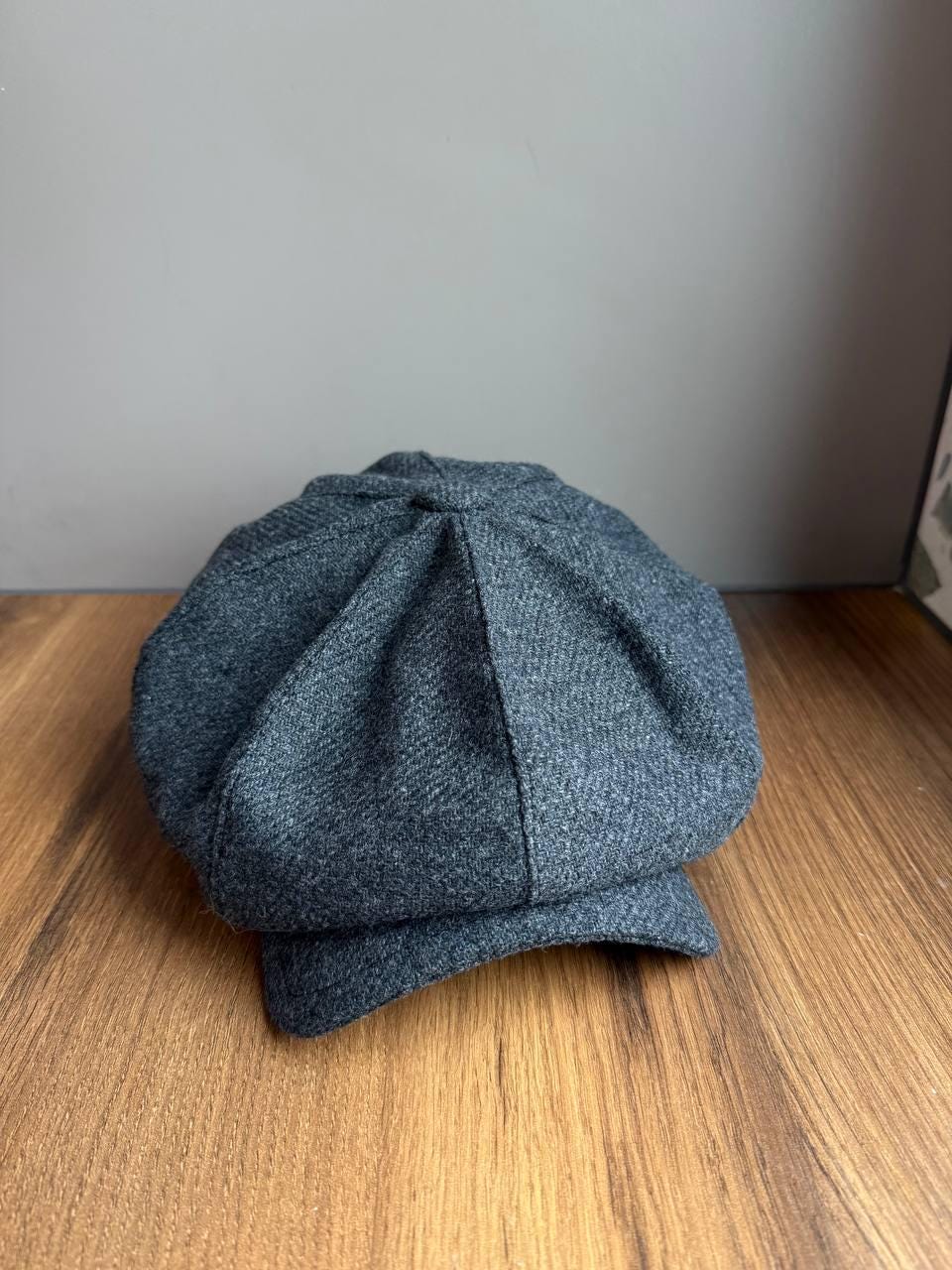 Peaky Blinders Tweed Newsboy Hat Herringbone Gatsby Cap Flat 8 Panel Baker Boy E - Foto 7