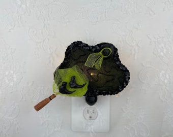 Wizard of Oz Nightlight: Wicked Witch, Guest room Decor,