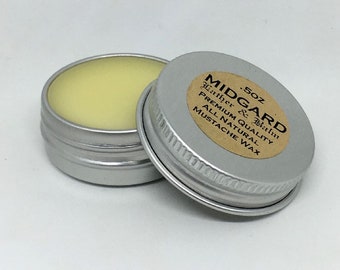 Premium Mustache Wax - All Natural Styling Wax