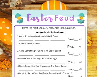 Easter Trivia Etsy