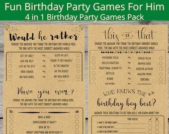 30th Birthday Trivia Etsy