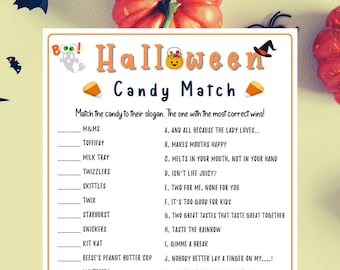 Candy Trivia Game Etsy