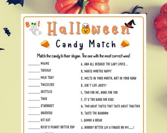 Candy Trivia Game Etsy