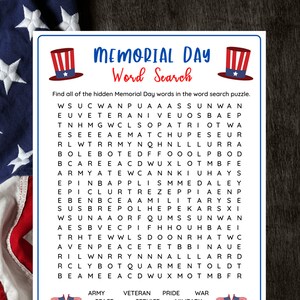 july 4th word search party game word find game for adults etsy ireland