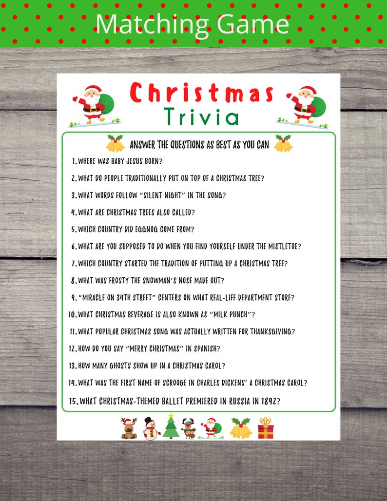 Would You Rather Game Christmas Party Games Christmas | Etsy