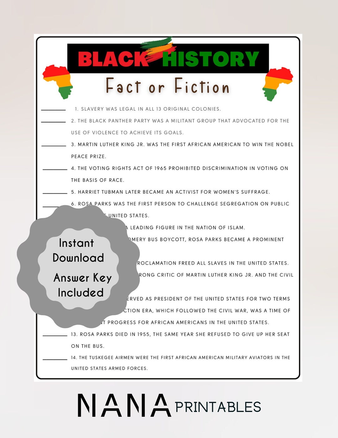 black-history-fact-or-fiction-game-fun-educational-game-black-history-month-african-american-history-school-quiz-kids-instant-download-etsy
