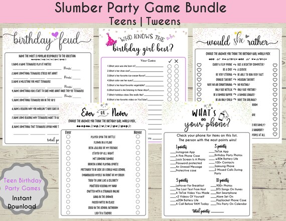 17 Fun Slumber Party Ideas  Birthday party for teens, Girls