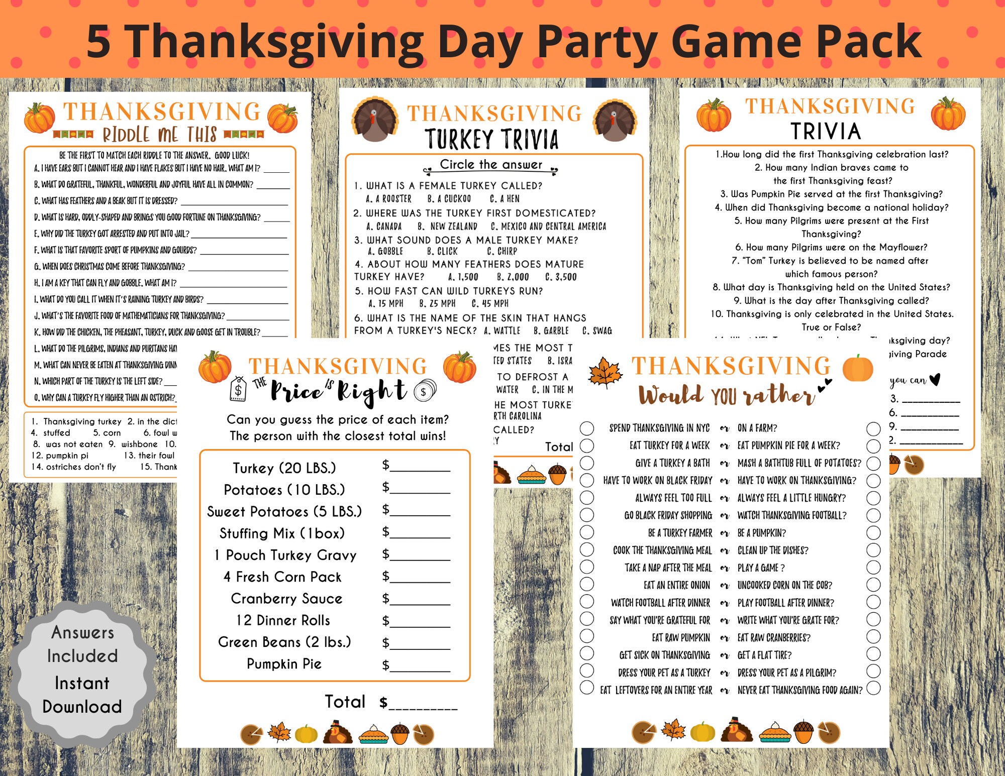 What was the first thanksgiving clothing that indans wor