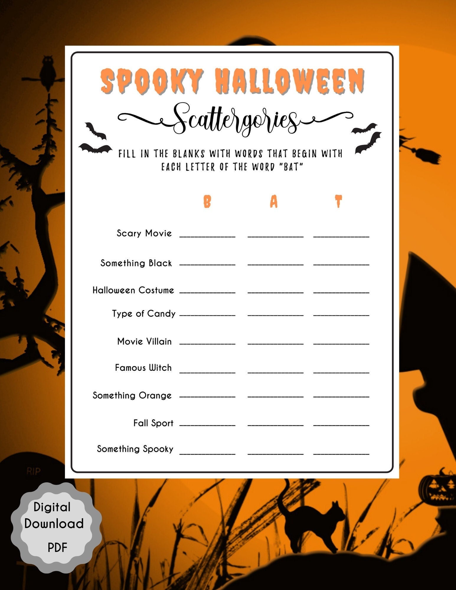 Scary Game Unblocked - Fill Online, Printable, Fillable, Blank