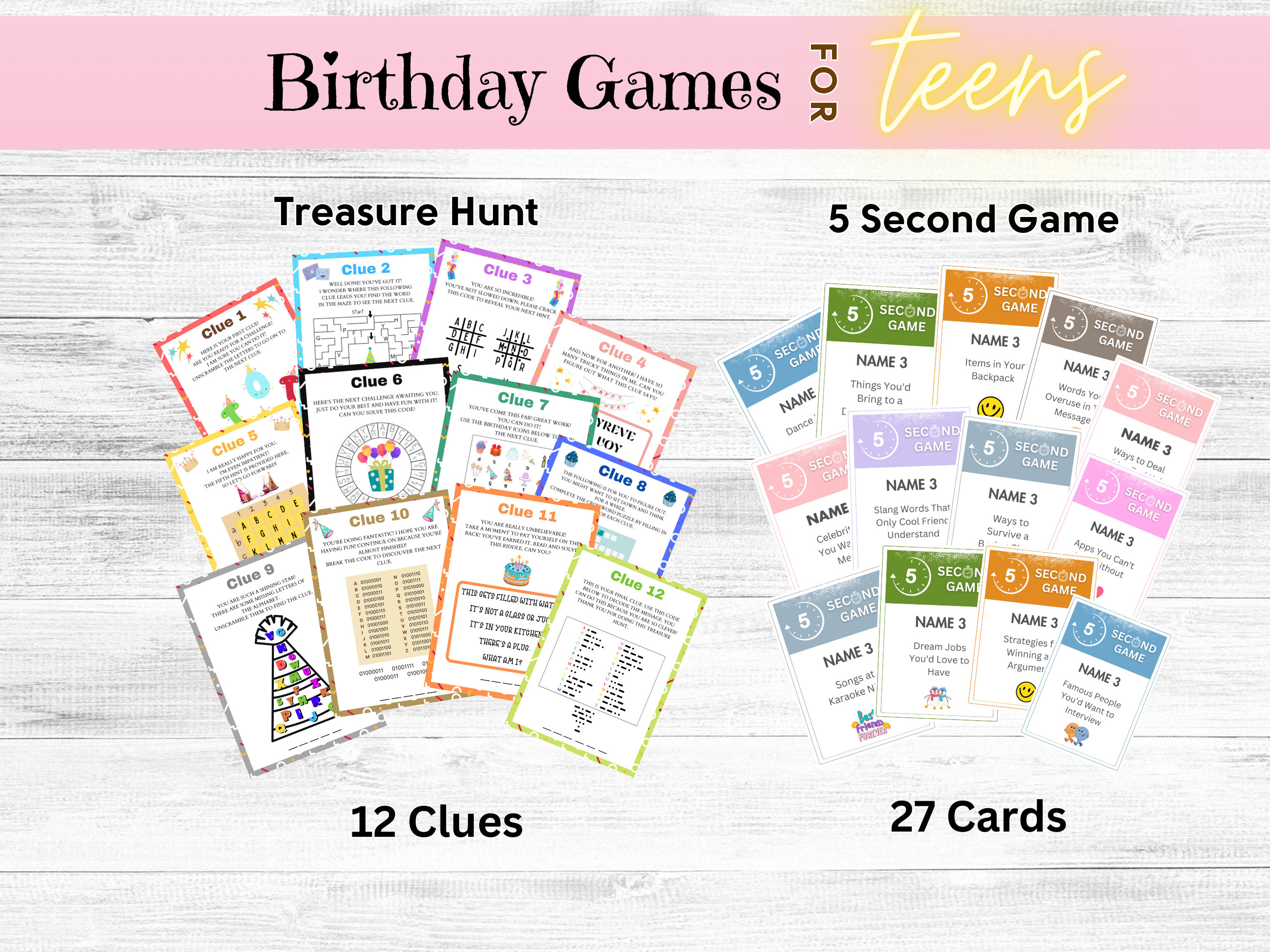 fun-indoor-birthday-games-for-teens-treasure-hunt-game-12-clues-and-5