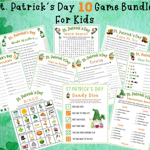 Fun St. Patrick's Day Feud Printable Game St. Patrick's Day Game for Kids & Adult St. Paddy's Party Game St. Patty's Classroom Game image 9