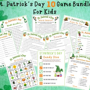 St. Patrick's Day Trivia Game St. Patrick's Day Game for Kids & Adults St. Patrick's Fun Party Game St. Patrick's Classroom Activity image 10