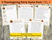 5 Thanksgiving Game Bundle Vol.1, Thanksgiving  Printable Games, Thanksgiving, Thanksgiving Game Kids & Adults, Friendsgiving, Holiday Games 