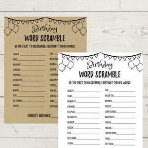 1940 84th Birthday Games Bundle Printable 1940 Game 84th Party ...