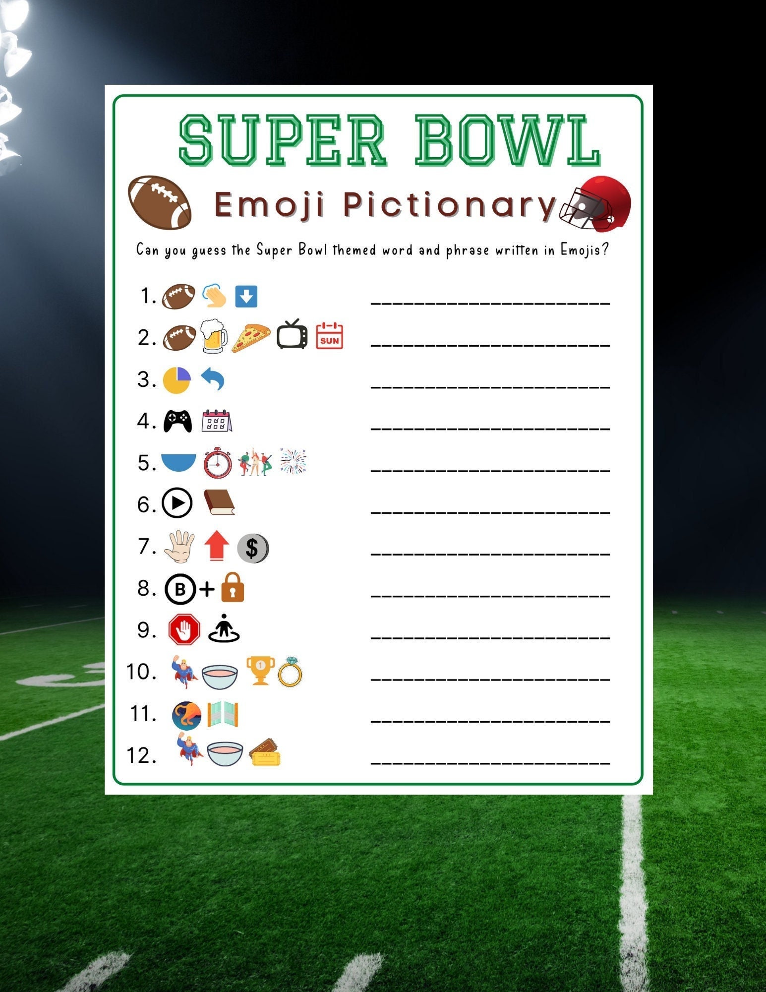 nfl emoji quiz