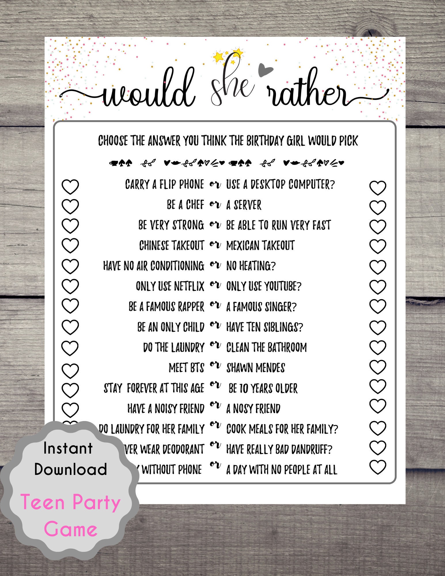 Party Games for Girls - Girl Games