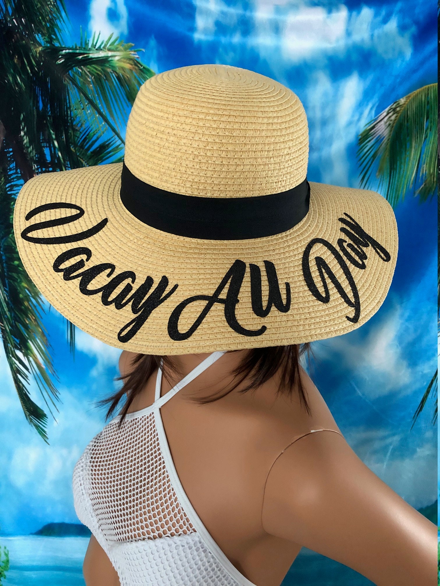 SUN HATS Beach Floppy Hat Straw Hat 