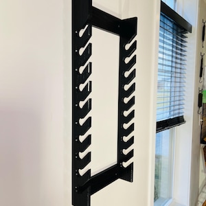 20 Hat Rack / Hat Holder / Baseball cap rack / Ball cap rack / Hat hanger / Hat display / Baseball hat rack / Wall mounted hat rack