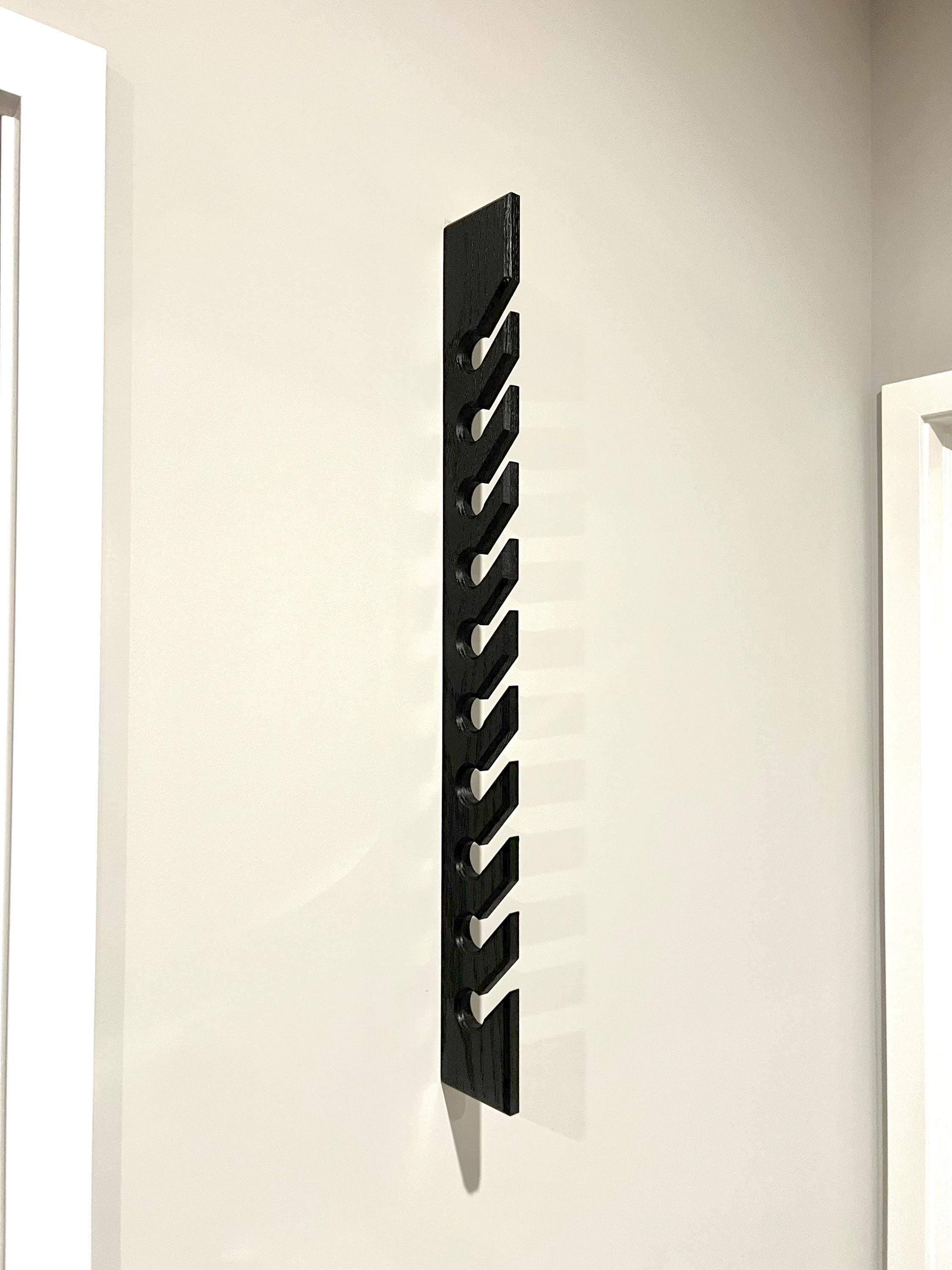 Handmade Oak Hat Rack: Wall Mounted Baseball Cap Holder - Etsy