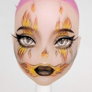 Monster High repainted - FnFdollstudio Style