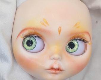 Placa frontal personalizada para Blythe. Placa frontal Blythe con vista hacia arriba - Estilo FnFdollstudio