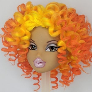 DOLL WIG - Multiple sizes and colors - FnFdollstudio Style