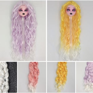 DOLL WIG - Multiple sizes and colors - FnFdollstudio Style