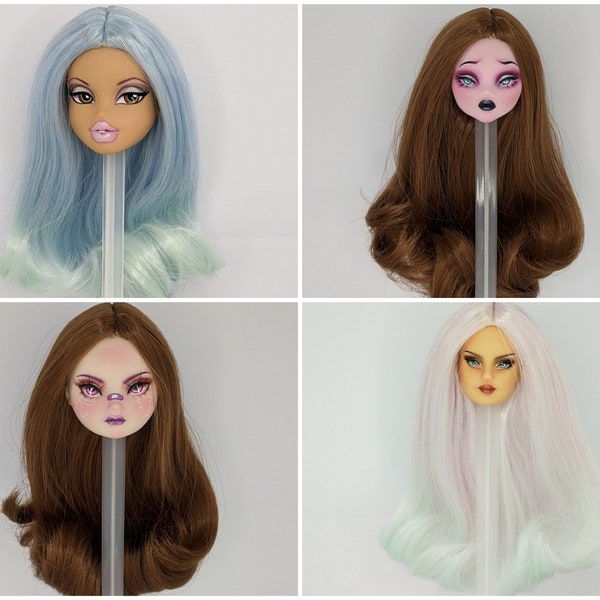 DOLL WIG - Multiple sizes and colors - FnFdollstudio Style