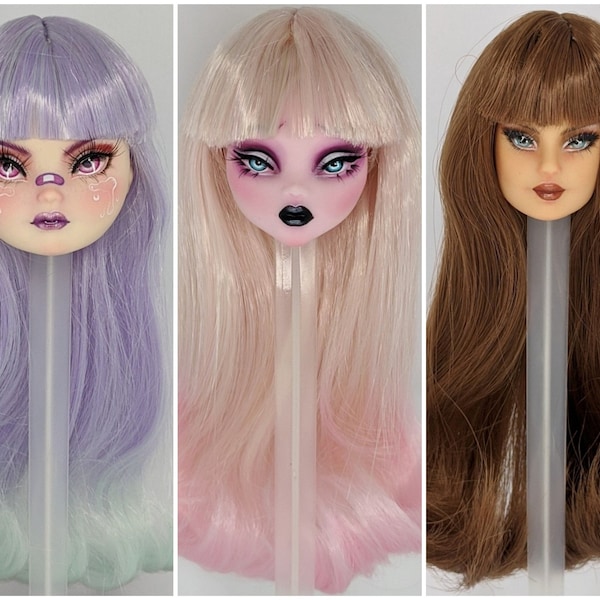 DOLL WIG - Multiple sizes and colors - FnFdollstudio Style