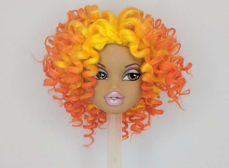 DOLL WIG Multiple Sizes and Colors Fnfdollstudio Style Etsy
