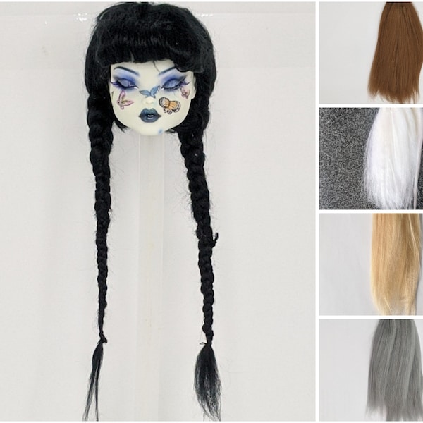 DOLL WIG - Multiple sizes and colors - FnFdollstudio Style