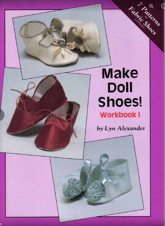 making barbie shoes