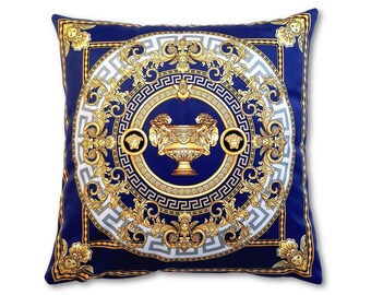 Dark Blue Pillowcase Etsy