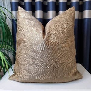 snake-patterned throw pillow, shimmering brown fabric, big discount,high quality fabric, sofa pillow, bed pillow,terracotta pillow