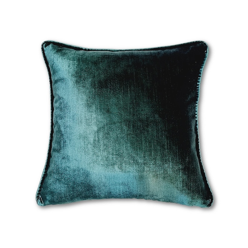 Luxury Dark Green Velvet Throw Pillow Velvet Pillow Cover Etsy