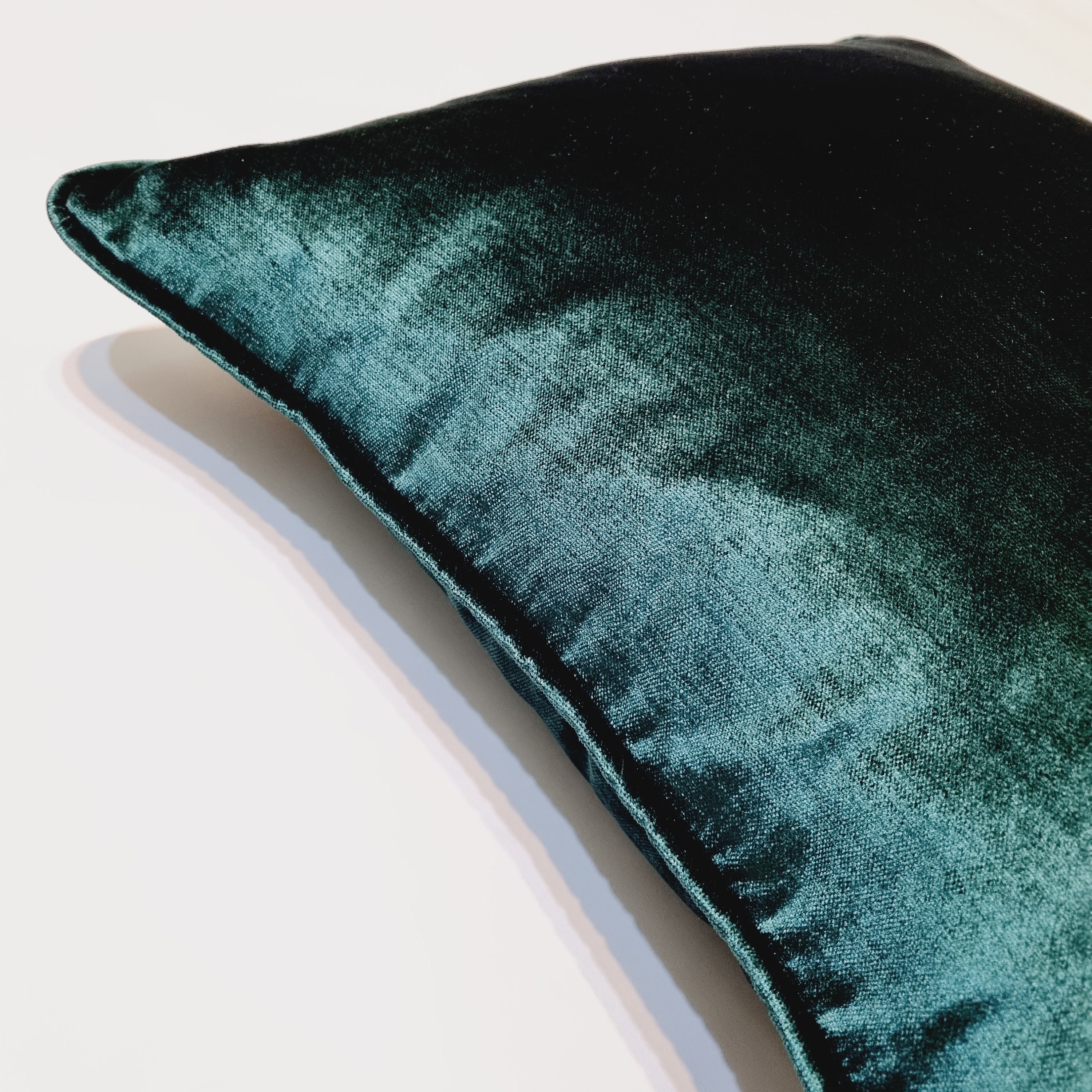 Luxury Dark Green Velvet Throw Pillow Velvet Pillow Cover Etsy
