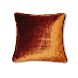 Brick Color Throw Pillow, Pillow Cover, Pillows, Chenille Pillow, Decorative Pillow, Boho Pillow, Cushion Case,Brick Color Sofa Pillow Cover