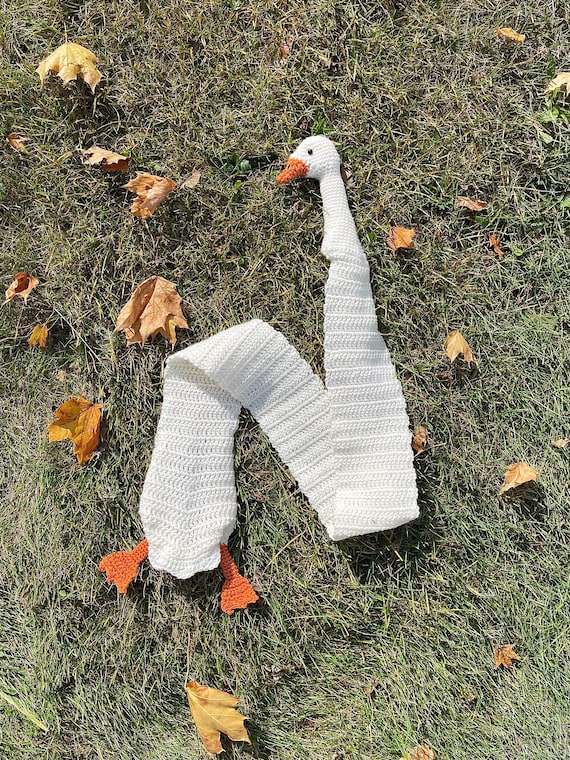 Buy Digital Download Duck Scarf Crochet Pattern Online in India - Etsy
