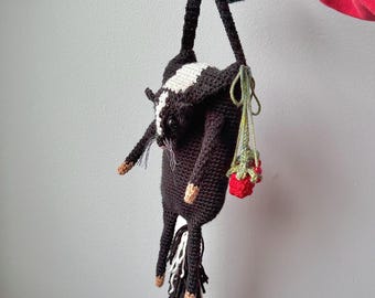 Digital Download Skunk Pouch Crochet Pattern