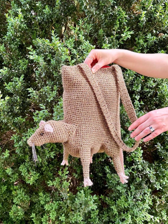Digital Download Rat Tote Bag Crochet Pattern - Etsy