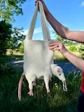 Digital Download Rat Tote Bag Crochet Pattern