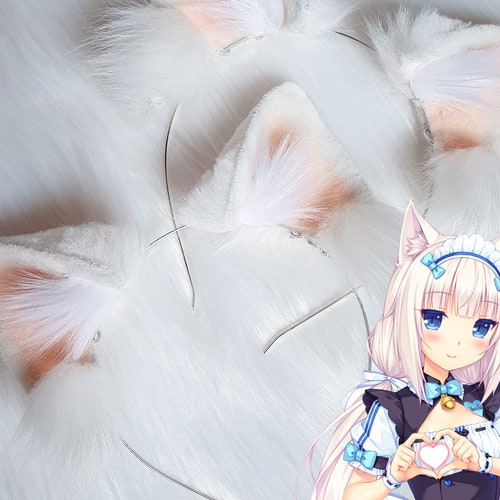 Black Cat Furry Ears Miscellaneous Disguises Female