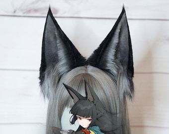 ZZZ Zenless Zone Zero Hoshimi Miyabi Cosplay Ears - Black