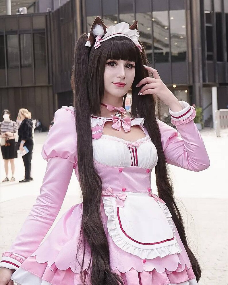 Chocola Nekopara Cosplay Cat Ears In Brown Etsy