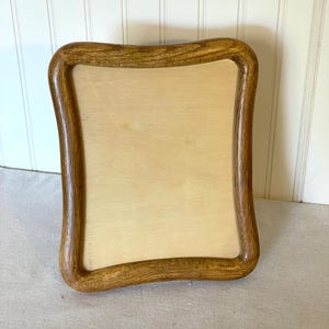 Vintage 8x10&quot; Wooden Wavy Picture Frame, Wood Photo Frame
