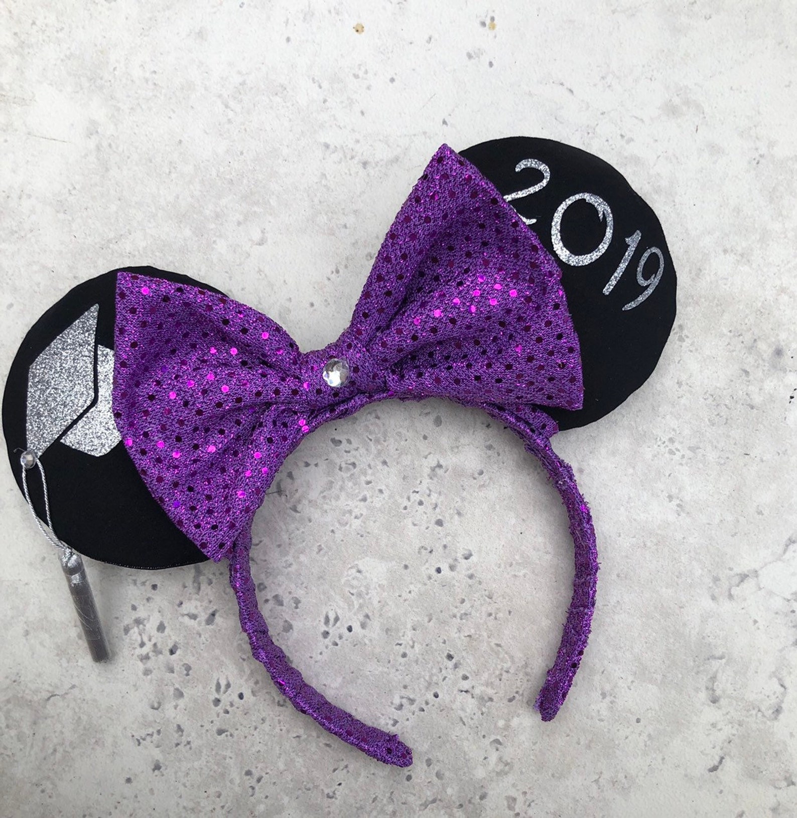 minnie mouse graduation ears